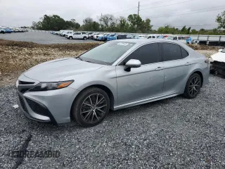 2021 Toyota Camry SE Nightshade with VIN 4T1G11AK4MU484203, listed as a Copart auction lot 52139335 with 52,785 mi miles and Clean Title. Bid and sale history available at carsss.com. Image 1.