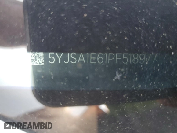 2023 Tesla Model S Plaid z VIN 5YJSA1E61PF518977, wystawiony jako Copart lot #60391625 z przebiegiem Nie podano mil oraz Szkoda całkowita • Salvage title. Historia ofert i sprzedaży dostępna na DreamBid. Obrazek 12.