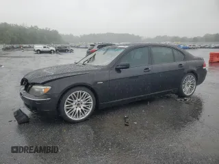 2006 BMW 7 Series 750Li z VIN WBAHN83516DT59723, wystawiony jako Copart lot #61220845 z przebiegiem Nie podano mil oraz Szkoda całkowita • Salvage title. Historia ofert i sprzedaży dostępna na DreamBid. Obrazek 1.