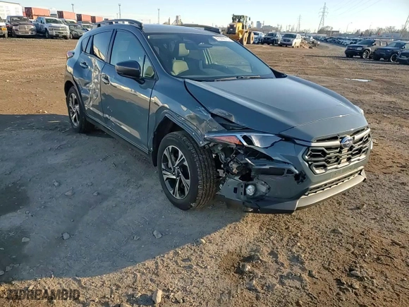 2024 Subaru Crosstrek Premium with VIN JF2GUADC3R8297603, listed as a Copart auction lot 47099515 with 24,985 mi miles and Salvage Title. Bid and sale history available at carsss.com. Image 11.