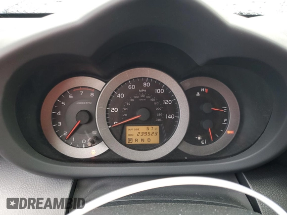 2008 Toyota RAV4 Sport with VIN JTMBK32V585043843, listed as a Copart auction lot 49446975 with 239,523 mi miles and Salvage Title. Bid and sale history available at carsss.com. Image 9.