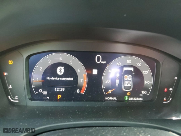 2024 Acura Integra w/A-Spec Package with VIN 19UDE4H38RA008204, listed as a Copart auction lot 66162174 with 21,222 mi miles and Salvage Title. Bid and sale history available at carsss.com. Image 9.