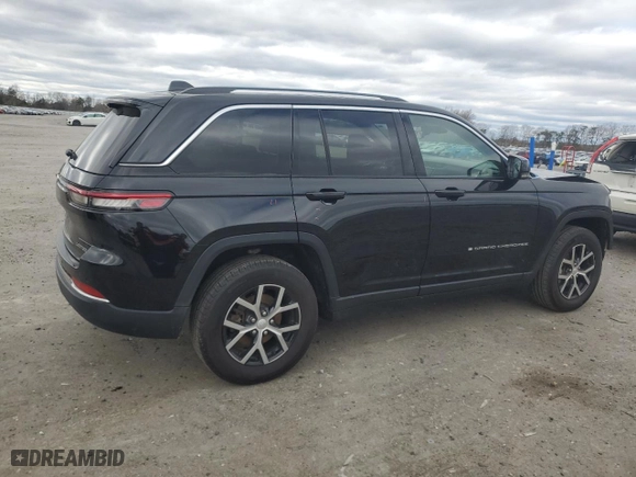 2023 Jeep Grand Cherokee Limited with VIN 1C4RJHBG1PC668931, listed as a Copart auction lot 48025465 with 45,901 mi miles and Salvage Title. Bid and sale history available at carsss.com. Image 3.