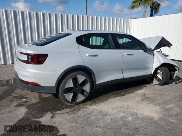 2023 Polestar 2 z VIN YSMEG3KA4PL135763, wystawiony jako Copart lot #57018415 z przebiegiem Nie podano mil oraz Nie do naprawy. Historia ofert i sprzedaży dostępna na DreamBid. Obrazek 3.