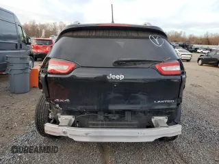 2018 Jeep Cherokee Limited z VIN 1C4PJMDB7JD611149, wystawiony jako Copart lot #80794614 z przebiegiem 129 067 mil mil oraz Szkoda całkowita • Salvage title. Historia ofert i sprzedaży dostępna na DreamBid. Obrazek 6.