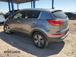 2014 Kia Sportage EX с VIN KNDPC3AC4E7630733, выставлен на аукционе Copart как лот 57499365 с пробегом 59 651 миль миль и Списание • Salvage title. История ставок и продаж доступна на DreamBid. Изображение 2.