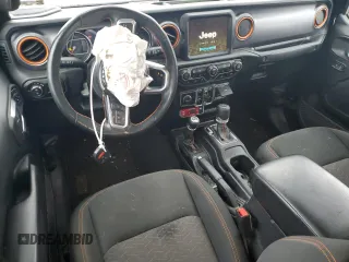 2021 Jeep Gladiator Mojave с VIN 1C6JJTEG0ML596683, выставлен на аукционе Copart как лот 85227184 с пробегом 44 046 миль миль и На запчасти • Non repairable. История ставок и продаж доступна на DreamBid. Изображение 8.