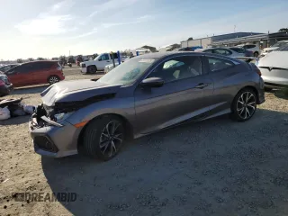 2018 Honda Civic Si Coupe with VIN 2HGFC3A56JH756637, listed as a Copart auction lot 49701635 with 64,789 mi miles and Salvage Title. Bid and sale history available at carsss.com. Image 1.