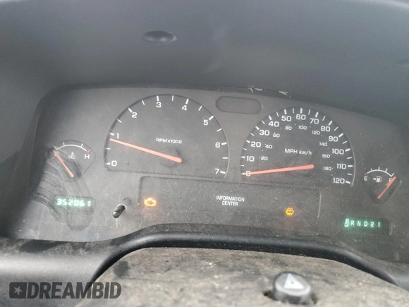 2004 Dodge Dakota with VIN 1D7FL16K34S554343, listed as a Copart auction lot 84607944 with 352,061 mi miles and Salvage Title. Bid and sale history available at carsss.com. Image 9.