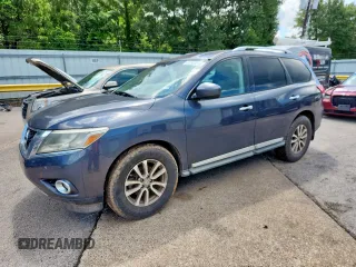 2013 Nissan Pathfinder S with VIN 5N1AR2MN0DC649616, listed as a Copart auction lot 61963615 with 203,051 mi miles and Clean title. Bid and sale history available at DreamBid. Image 1.