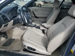 2011 BMW 1 Series 128i with VIN WBAUN1C57BVH83615, listed as a Copart auction lot 44755235 with 97,138 mi miles and Salvage title. Bid and sale history available at DreamBid. Image 7.