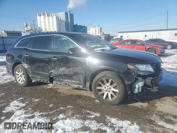 2015 Lincoln MKT with VIN 2LMHJ5NKXFBL00126, listed as a Copart auction lot 42053775 with 248,218 mi miles and Salvage Title. Bid and sale history available at DreamBid. Image 4.