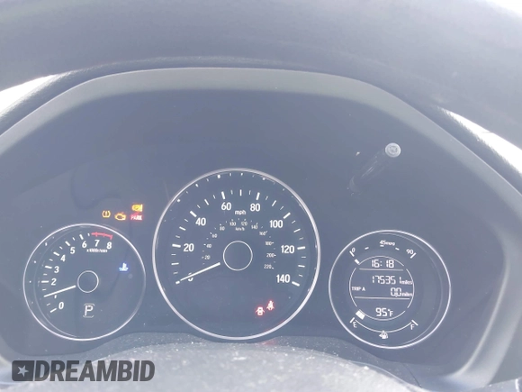 2016 Honda HR-V EX with VIN 3CZRU5H59GM708385, listed as a IAAI auction lot 41952297 with 175,351 mi miles and . Bid and sale history available at DreamBid. Image 7.