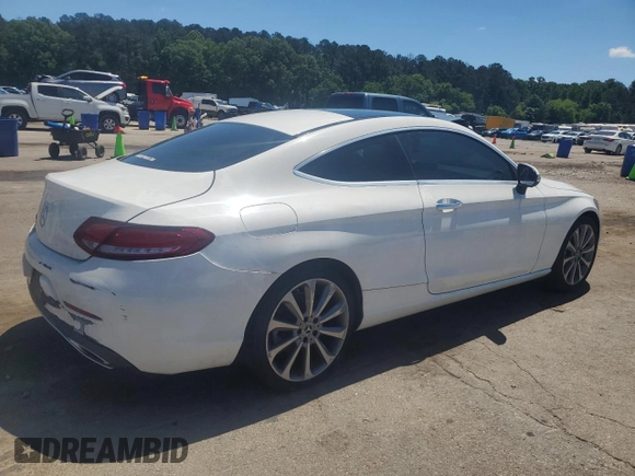 2018 Mercedes-Benz C 300 with VIN WDDWJ4JB8JF758851, listed as a Copart auction lot 55482035 with 98,945 mi miles and Clean title. Bid and sale history available at DreamBid. Image 3.