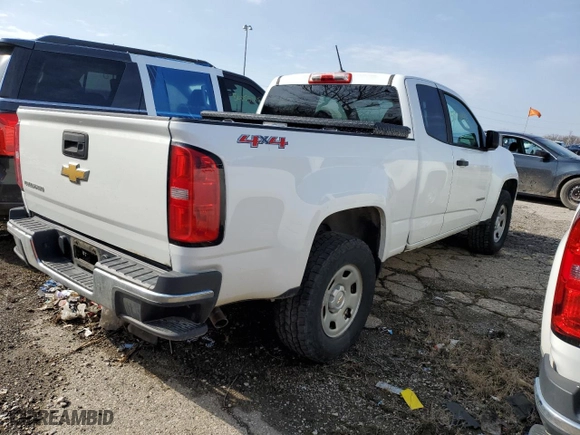 2018 Chevrolet Colorado 4WD Work Truck with VIN 1GCHTBEA9J1271173, listed as a Copart auction lot 50729355 with 195,750 mi miles and Clean Title. Bid and sale history available at carsss.com. Image 3.