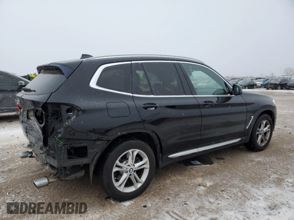 2020 BMW X3 xDrive30i z VIN 5UXTY5C0XL9B89692, wystawiony jako Copart lot #43006555 z przebiegiem 44 757 mil mil oraz Szkody całkowita. Historia ofert i sprzedaży dostępna na DreamBid. Obrazek 3.