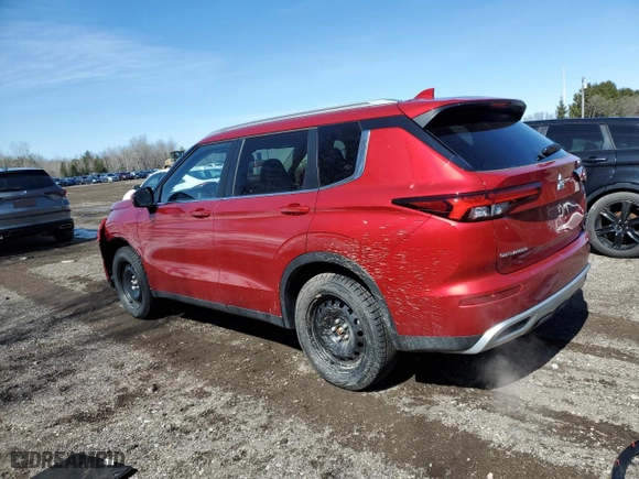 2024 Mitsubishi Outlander SE with VIN JA4J4VA85RZ631498, listed as a Copart auction lot 51241715 with 3,799 mi miles and Salvage Title. Bid and sale history available at carsss.com. Image 2.