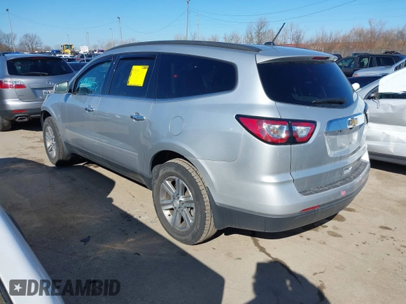 2015 Chevrolet Traverse LT с VIN 1GNKRHKD5FJ139404, выставлен на аукционе IAAI как лот 41744152 с пробегом 54 887 миль миль и . История ставок и продаж доступна на DreamBid. Изображение 3.