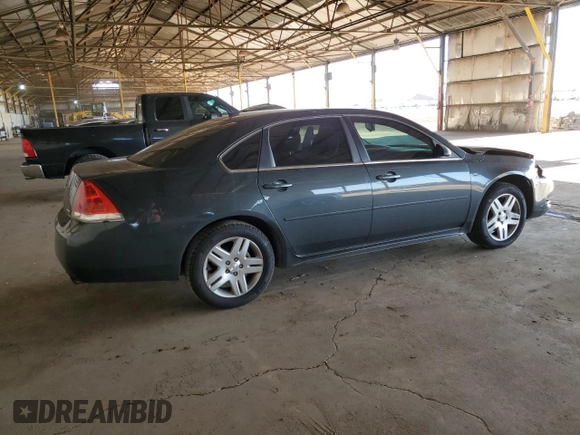 2013 Chevrolet Impala LT with VIN 2G1WG5E37D1197208, listed as a Copart auction lot 53462105 with 216,059 mi miles and Salvage Title. Bid and sale history available at DreamBid. Image 3.