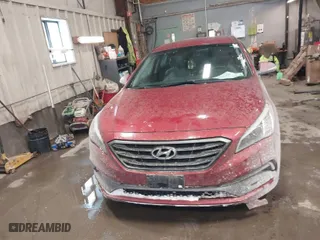 2015 Hyundai Sonata 2.4L Sport with VIN 5NPE34AF8FH070929, listed as a IAAI auction lot 41631436 with 106,732 mi miles. Bid and sale history available at carsss.com. Image 12.