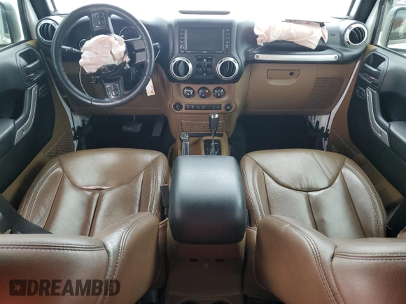 2018 Jeep Wrangler JK Unlimited Sahara with VIN 1C4BJWEG0JL832808, listed as a Copart auction lot 81703604 with 0 mi miles and Non Repairable. Bid and sale history available at carsss.com. Image 8.