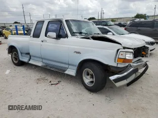 1994 Ford F-150 with VIN 1FTEX15N1RKC03296, listed as a Copart auction lot 59783884 with 0 mi miles and Salvage Title. Bid and sale history available at carsss.com. Image 4.