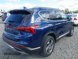 2022 Hyundai Santa Fe SEL with VIN 5NMS2DAJXNH384426, listed as a IAAI auction lot 42082280 with 76,462 mi miles. Bid and sale history available at carsss.com. Image 4.