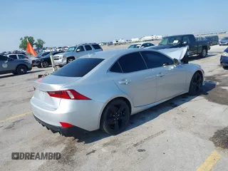 2014 Lexus IS 350 with VIN JTHCE1D24E5001032, listed as a IAAI auction lot 42417284 with 132,596 mi miles and . Bid and sale history available at DreamBid. Image 4.