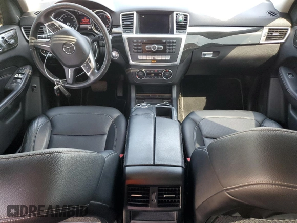 2015 Mercedes-Benz M ML 350 with VIN 4JGDA5JB2FA576540, listed as a Copart auction lot 48887845 with 97,014 mi miles and Salvage Title. Bid and sale history available at carsss.com. Image 8.