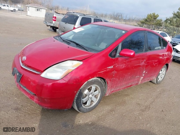2007 Toyota Prius with VIN JTDKB20U877573652, listed as a IAAI auction lot 41691225 with 184,067 mi miles. Bid and sale history available at carsss.com. Image 2.