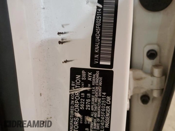 2015 Kia K900 Premium z VIN KNALU4D45F6025114, wystawiony jako Copart lot #56259234 z przebiegiem 144 253 mil mil oraz Szkoda całkowita • Salvage title. Historia ofert i sprzedaży dostępna na DreamBid. Obrazek 12.