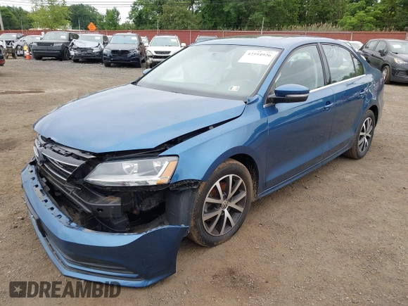 2017 Volkswagen Jetta SE with VIN 3VWDB7AJ1HM394626, listed as a IAAI auction lot 42594926 with 106,973 mi miles and . Bid and sale history available at DreamBid. Image 6.