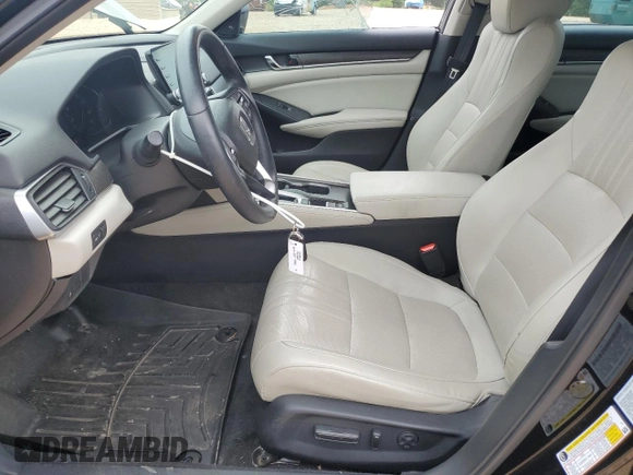 2018 Honda Accord EX-L z VIN 1HGCV1F50JA208724, wystawiony jako Copart lot #54651615 z przebiegiem 139 290 mil mil oraz Szkoda całkowita • Salvage title. Historia ofert i sprzedaży dostępna na DreamBid. Obrazek 7.