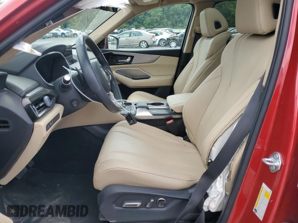 2022 Acura MDX with VIN 5J8YE1H3XNL020255, listed as a Copart auction lot 65458484 with 34,224 mi miles and Salvage Title. Bid and sale history available at carsss.com. Image 7.