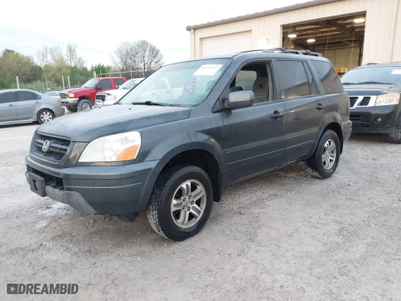 2004 Honda Pilot EX with VIN 2HKYF18414H528458, listed as a IAAI auction lot 41938247 with 262,922 mi miles. Bid and sale history available at carsss.com. Image 2.