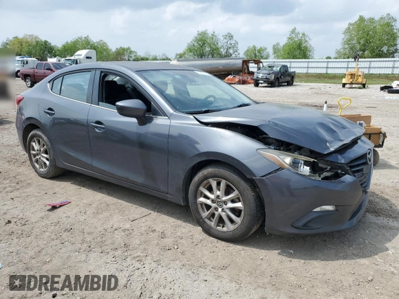 2014 Mazda 3 i Touring with VIN JM1BM1V73E1173070, listed as a Copart auction lot 50351915 with 11,952 mi miles and Salvage Title. Bid and sale history available at DreamBid. Image 4.