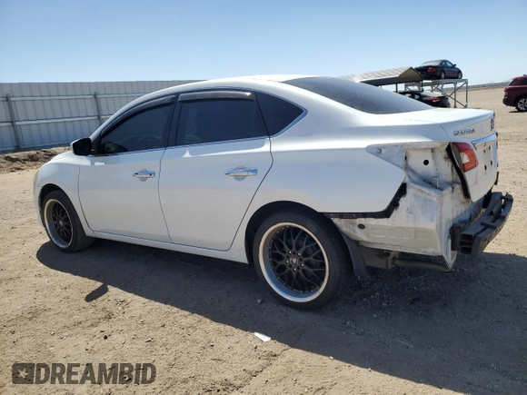 2013 Nissan Sentra S with VIN 3N1AB7AP2DL698786, listed as a Copart auction lot 54260425 with 108,433 mi miles and Salvage Title. Bid and sale history available at DreamBid. Image 2.