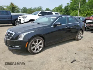2015 Cadillac ATS Luxury RWD z VIN 1G6AB5RX7F0105299, wystawiony jako Copart lot #59544025 z przebiegiem 88 339 mil mil oraz Szkoda całkowita • Salvage title. Historia ofert i sprzedaży dostępna na DreamBid. Obrazek 1.