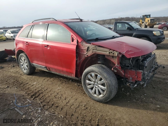 2010 Ford Edge Limited with VIN 2FMDK4KC1ABB01814, listed as a Copart auction lot 47776415 with 143,378 mi miles and Salvage Title. Bid and sale history available at carsss.com. Image 4.