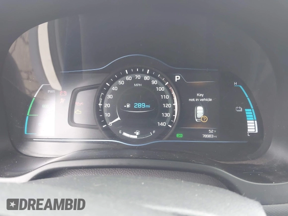2018 Hyundai Ioniq Limited z VIN KMHC75LD8JU104018, wystawiony jako IAAI lot #41939842 z przebiegiem 78 983 mil mil oraz . Historia ofert i sprzedaży dostępna na DreamBid. Obrazek 7.