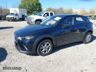 2019 Mazda CX-3 Sport with VIN JM1DKDB72K0442679, listed as a IAAI auction lot 40627177 with 59,389 mi miles. Bid and sale history available at carsss.com. Image 2.
