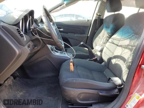 2012 Chevrolet Cruze LT w/1LT with VIN 1G1PF5SC8C7113393, listed as a Copart auction lot 46559284 with 231,534 mi miles and Salvage Title. Bid and sale history available at carsss.com. Image 7.