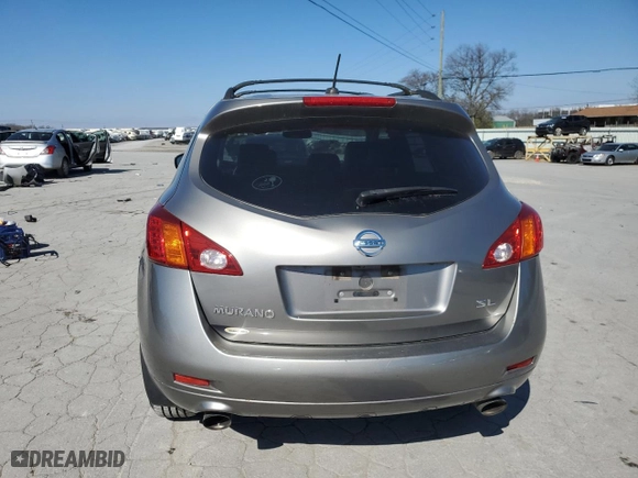2010 Nissan Murano S with VIN JN8AZ1MU1AW011797, listed as a Copart auction lot 48214155 with 128,430 mi miles and Clean Title. Bid and sale history available at carsss.com. Image 6.