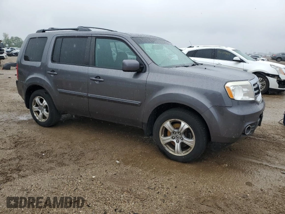 2014 Honda Pilot EX-L with VIN 5FNYF4H72EB020463, listed as a Copart auction lot 59152405 with 132,679 mi miles and Salvage title. Bid and sale history available at DreamBid. Image 4.