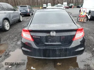 2013 Honda Civic Cpe LX with VIN 2HGFG3B57DH513135, listed as a Copart auction lot 45701564 with 276,418 mi miles and Salvage Title. Bid and sale history available at carsss.com. Image 6.