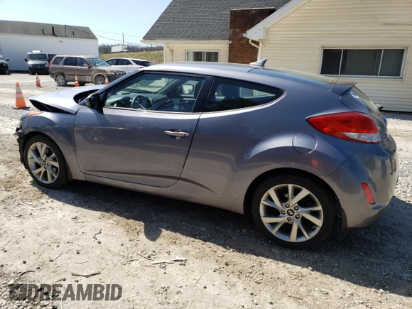 2016 Hyundai Veloster with VIN KMHTC6AD5GU275712, listed as a Copart auction lot 48259043 with 125,345 mi miles. Bid and sale history available at carsss.com. Image 2.