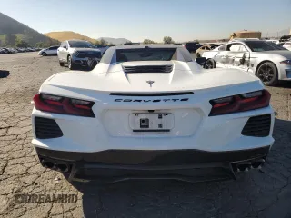 2021 Chevrolet Corvette 1LT with VIN 1G1YA3D41M5120678, listed as a Copart auction lot 81943624 with 0 mi miles and Salvage Title. Bid and sale history available at carsss.com. Image 6.