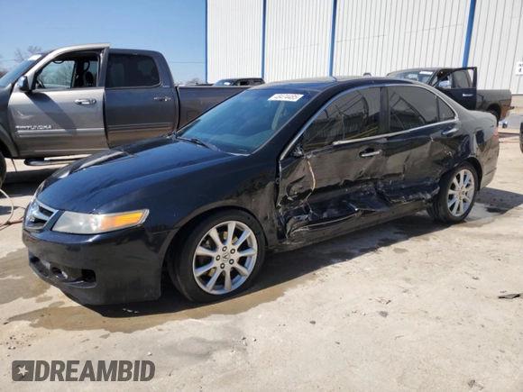 2007 Acura TSX with VIN JH4CL96887C017190, listed as a Copart auction lot 48474485 with 113,107 mi miles and Non Repairable. Bid and sale history available at carsss.com. Image 1.