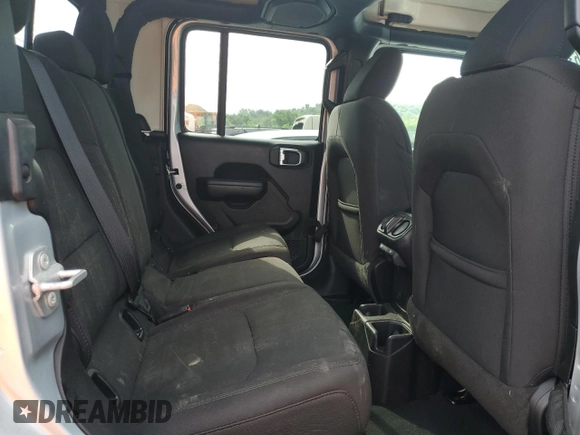 2023 Jeep Gladiator Sport S с VIN 1C6HJTAG8PL534103, выставлен на аукционе Copart как лот 63114795 с пробегом 42 054 миль миль и Списание • Salvage title. История ставок и продаж доступна на DreamBid. Изображение 10.