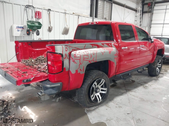 2014 Chevrolet Silverado 1500 LTZ with VIN 3GCUKSEC9EG377455, listed as a IAAI auction lot 41640229 with 137,755 mi miles. Bid and sale history available at carsss.com. Image 4.